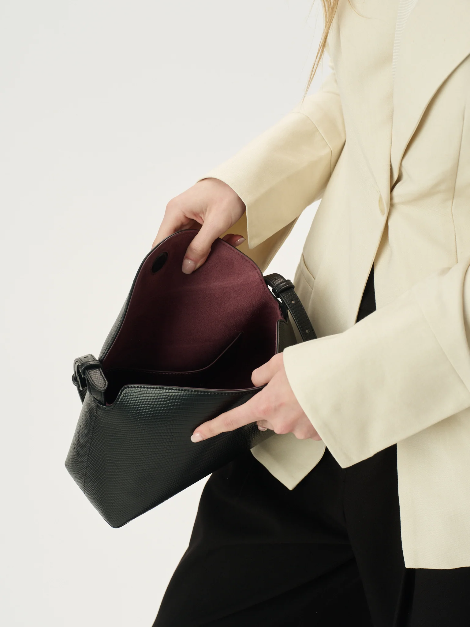 Hudson Bag Black Lizard - Image 6
