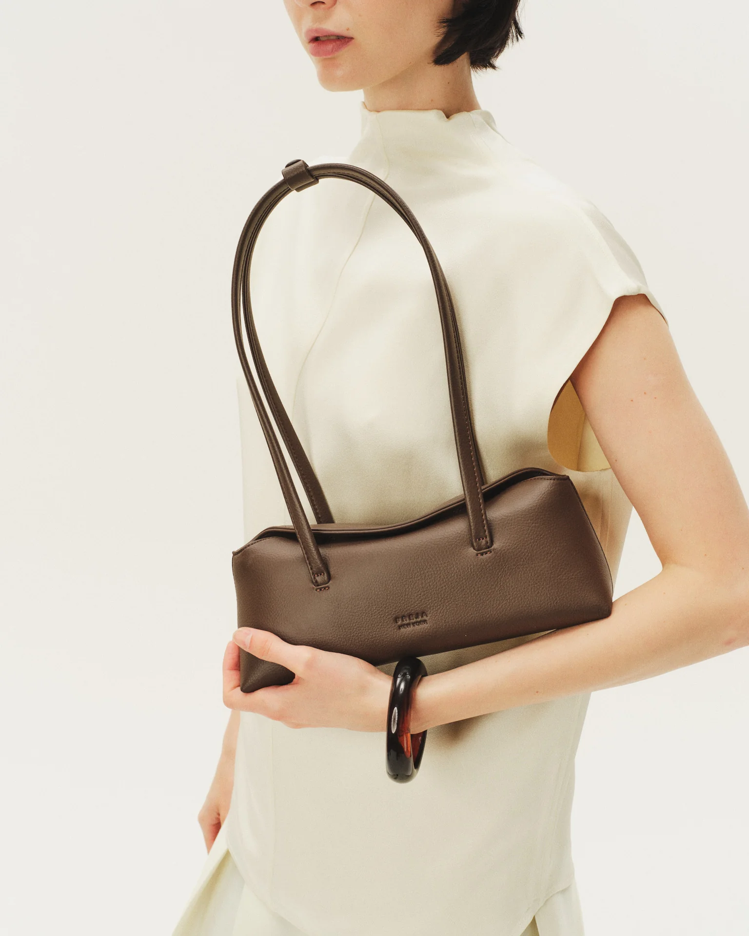 Mini Chrystie Bag Espresso - Image 6