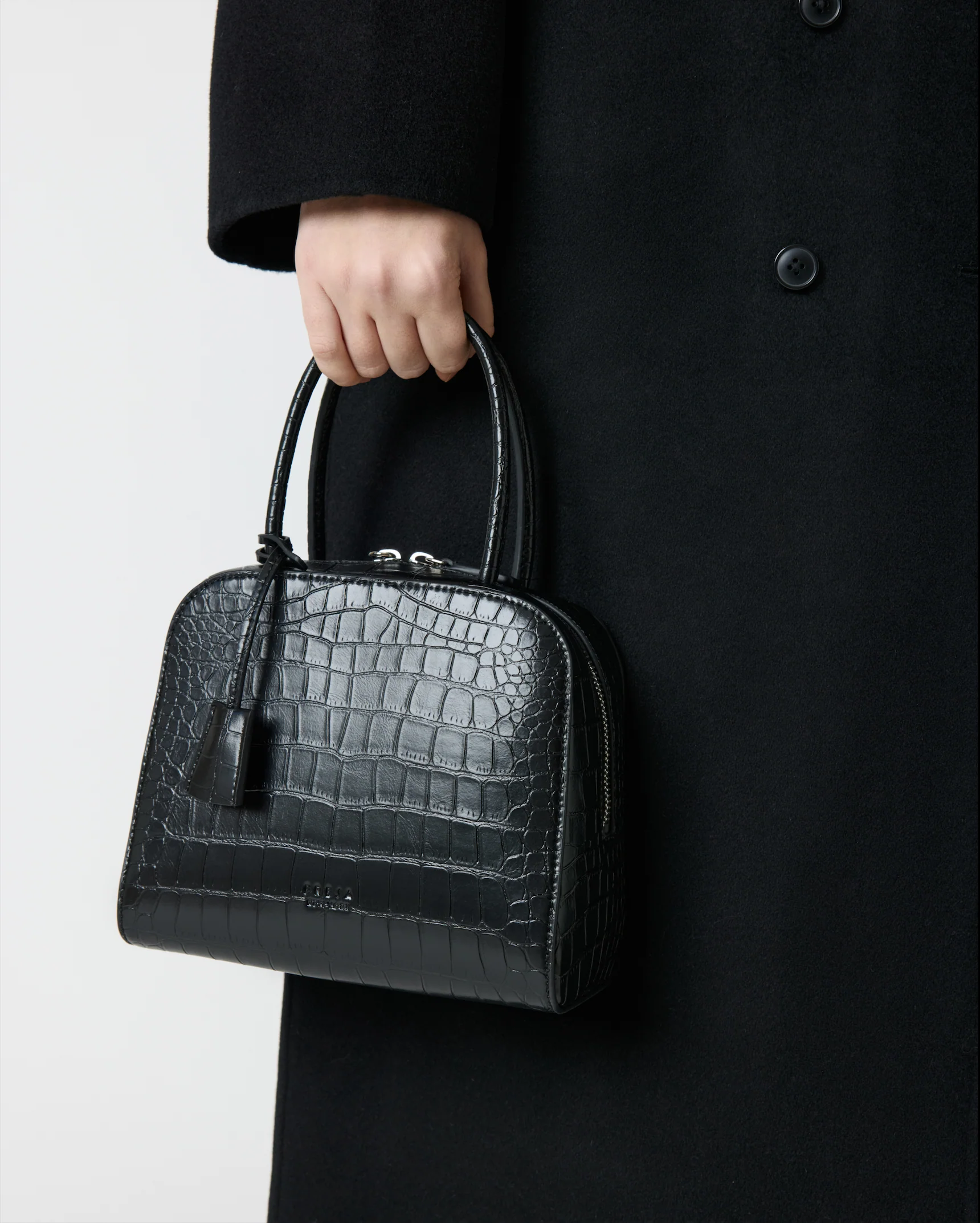 Miro Bag Black Croc - Image 7