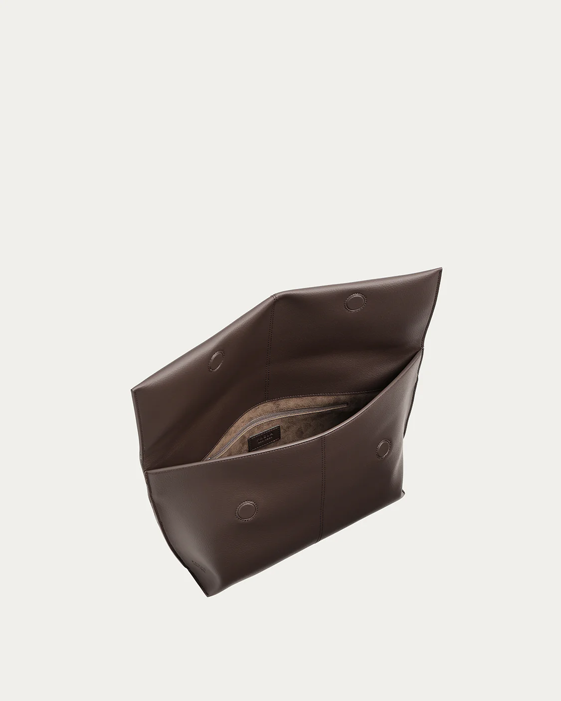 Seamed Clutch Espresso - Image 4