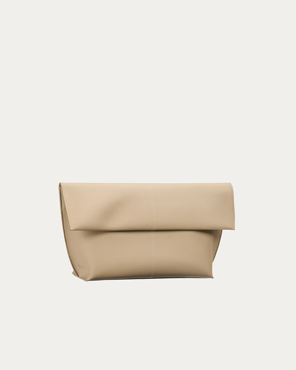 Seamed Clutch Sand - Image 3