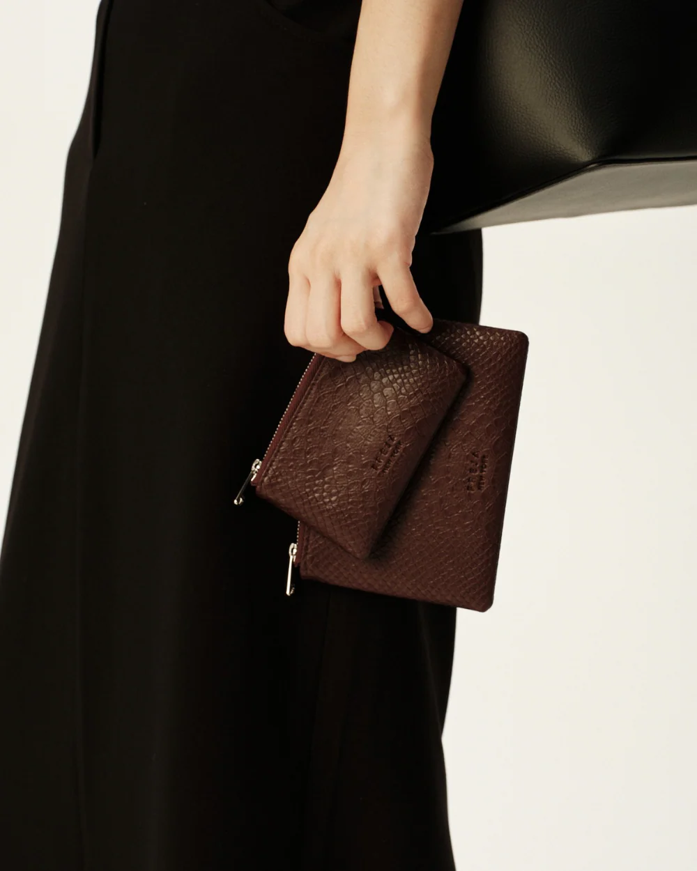 Zip Pouch 8 Berry Croc - Image 3